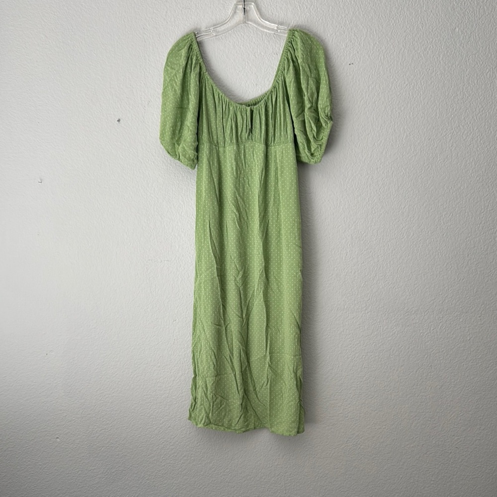 Elegant Green Women's Dress